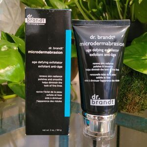 Dr. Brandt MicroDermabrasion Age Defying Exfoliator Facial Face Scrub Wash 2oz